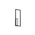 M7679 Boutique Rectangle Wall Lamp Dimmable 21W LED Black