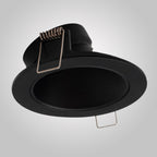 M6901 Brandon Recessed Downlight Round 1 Light Matt Black