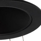 M6901 Brandon Recessed Downlight Round 1 Light Matt Black