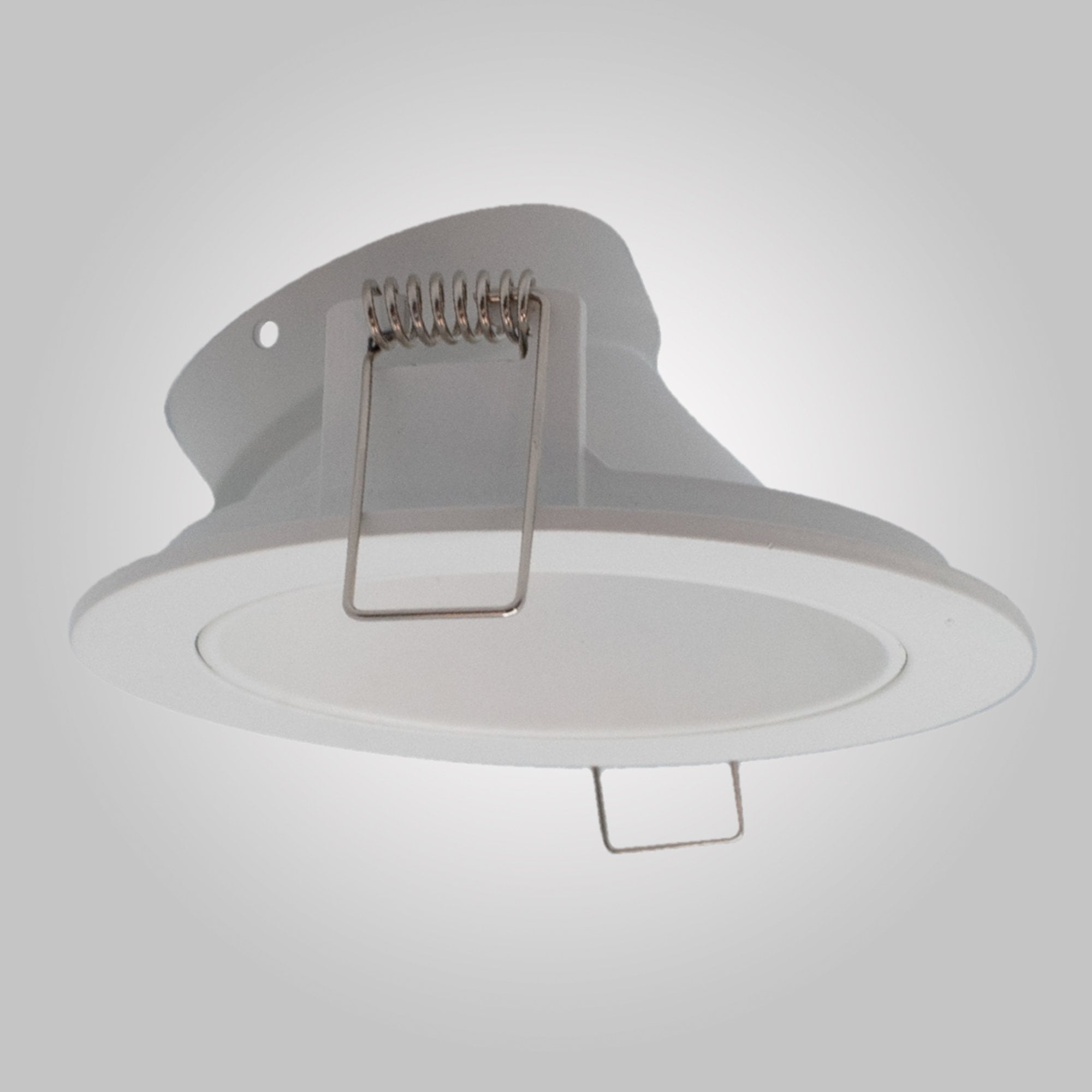 M6900 Brandon Recessed Downlight Round 1 Light Matt White