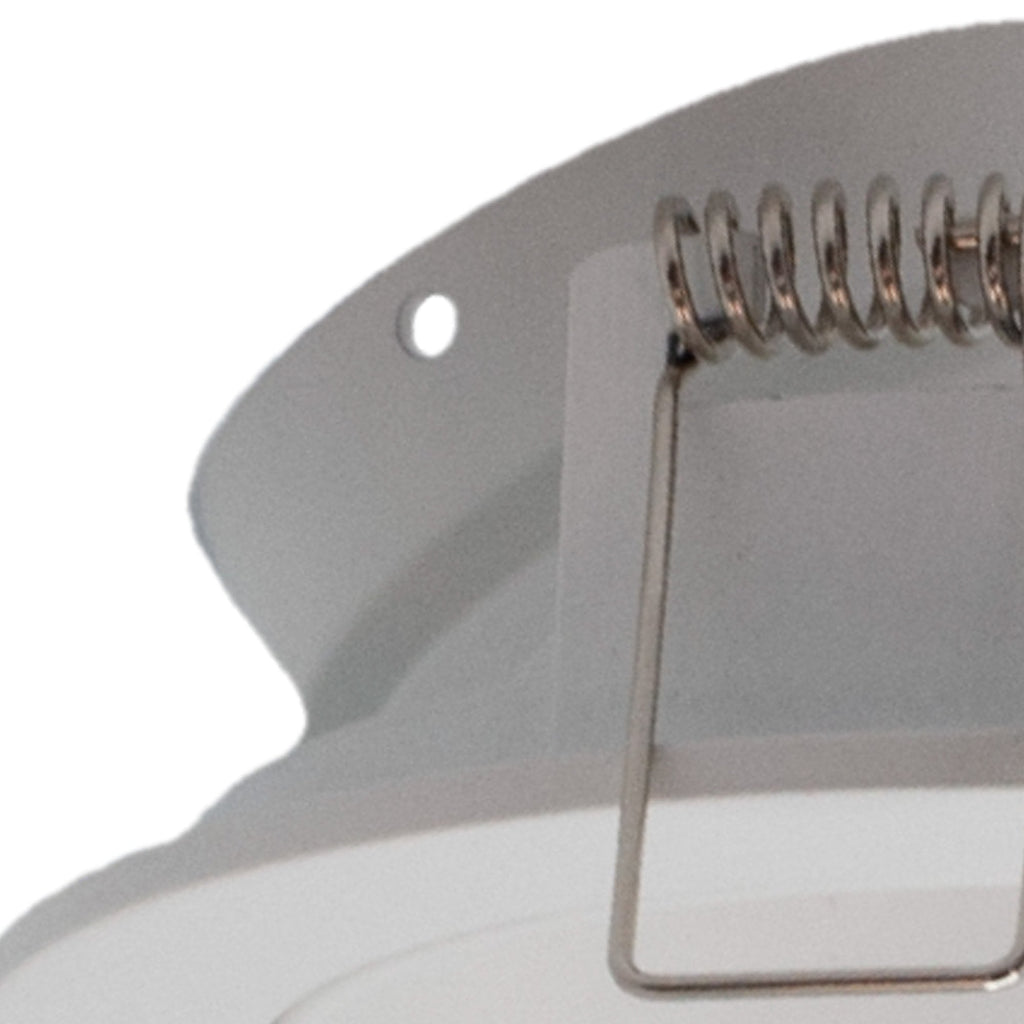M6900 Brandon Recessed Downlight Round 1 Light Matt White