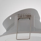 M6900 Brandon Recessed Downlight Round 1 Light Matt White