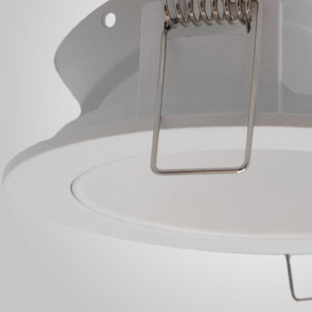 M6900 Brandon Recessed Downlight Round 1 Light Matt White