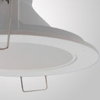 M6900 Brandon Recessed Downlight Round 1 Light Matt White