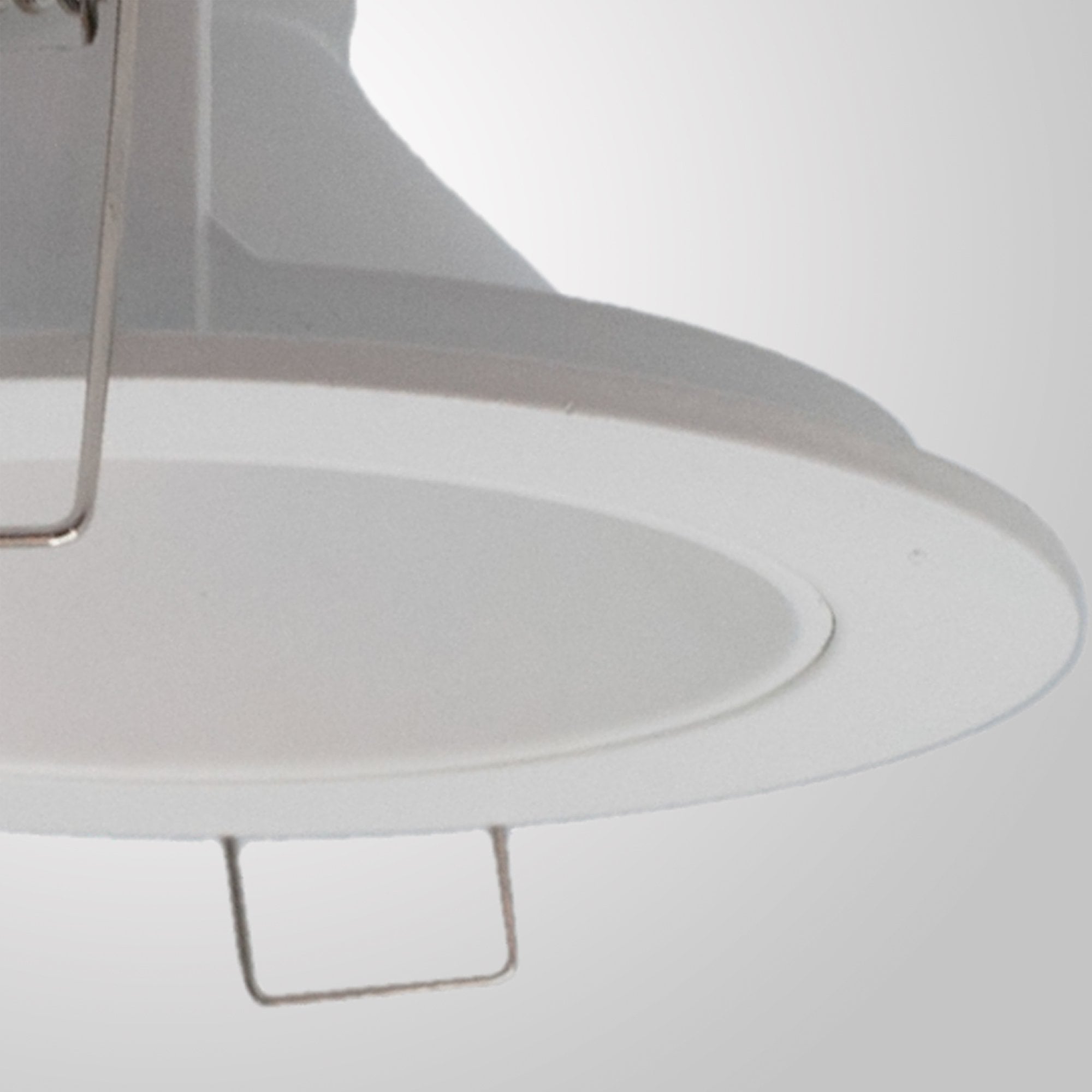 M6900 Brandon Recessed Downlight Round 1 Light Matt White