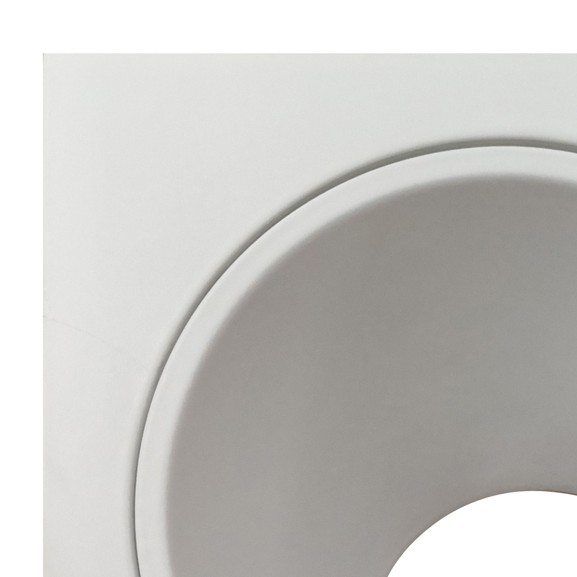 M6902 Brandon Recessed Downlight Square 1 Light Matt White