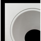 M6902 Brandon Recessed Downlight Square 1 Light Matt White