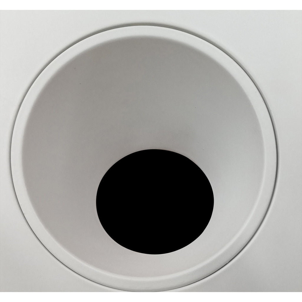 M6902 Brandon Recessed Downlight Square 1 Light Matt White