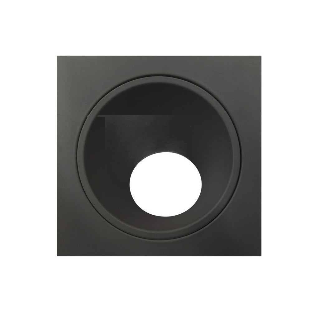 M6903 Brandon Recessed Downlight Square 1 Light Matt Black