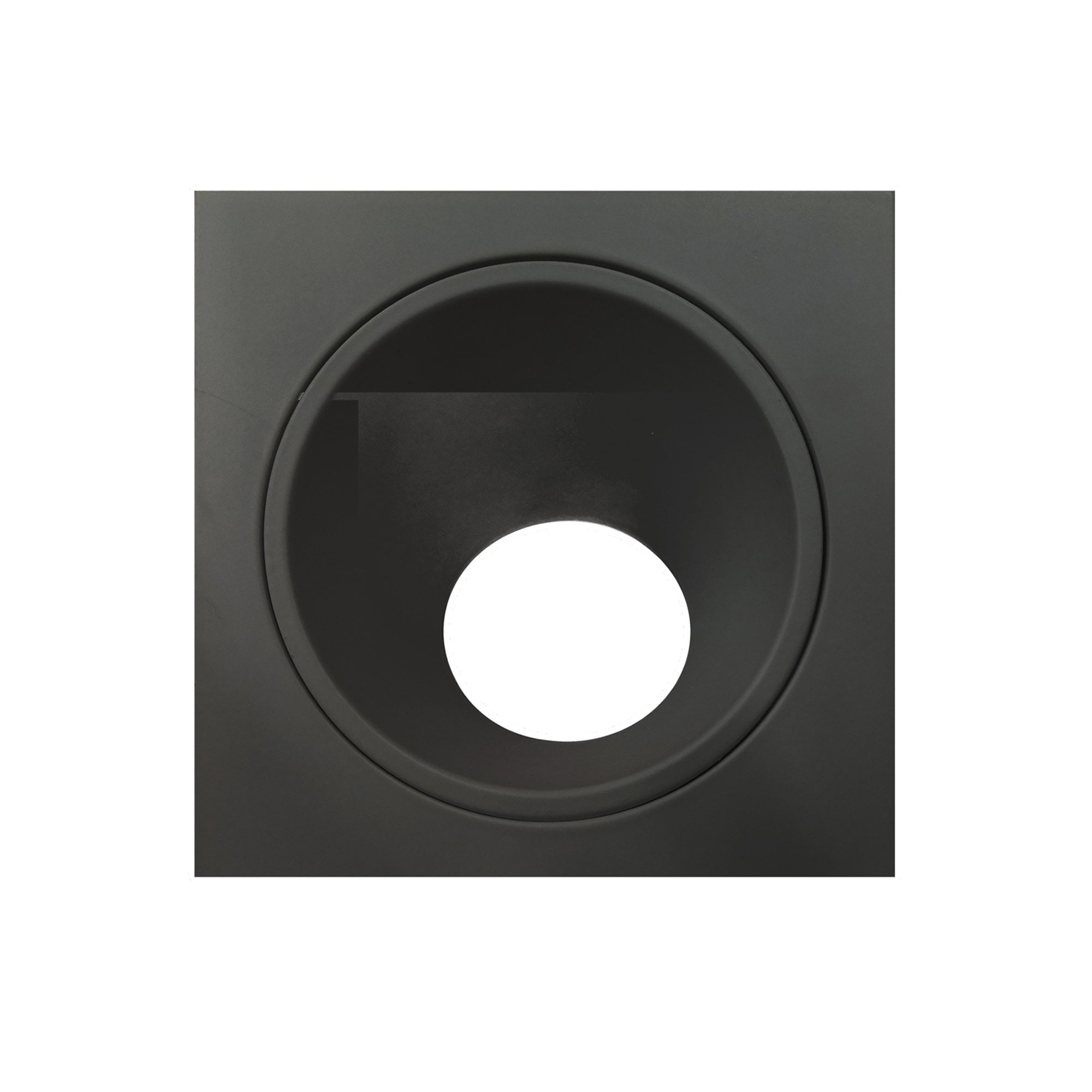 M6903 Brandon Recessed Downlight Square 1 Light Matt Black