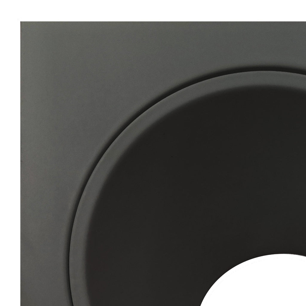 M6903 Brandon Recessed Downlight Square 1 Light Matt Black