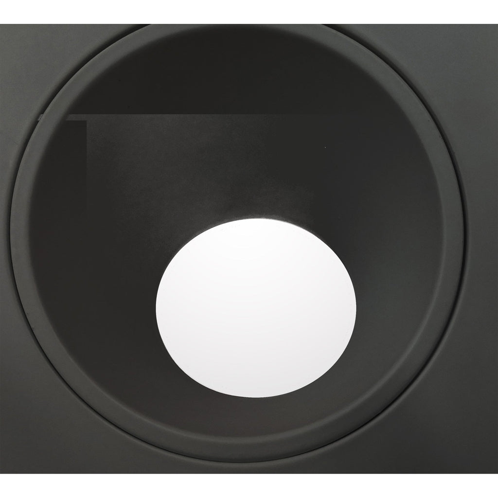 M6903 Brandon Recessed Downlight Square 1 Light Matt Black