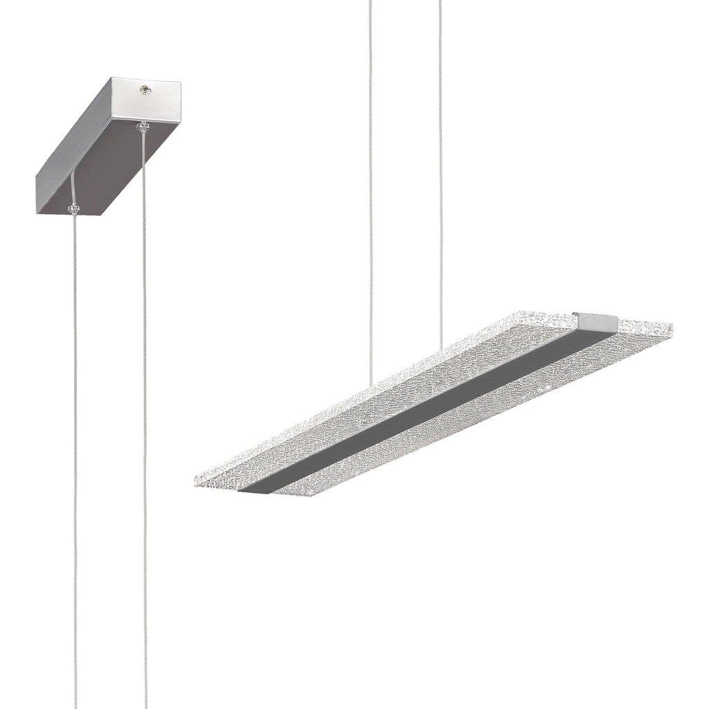 M5790 Burbuja Pendant Linear 120cm 48W LED Chrome