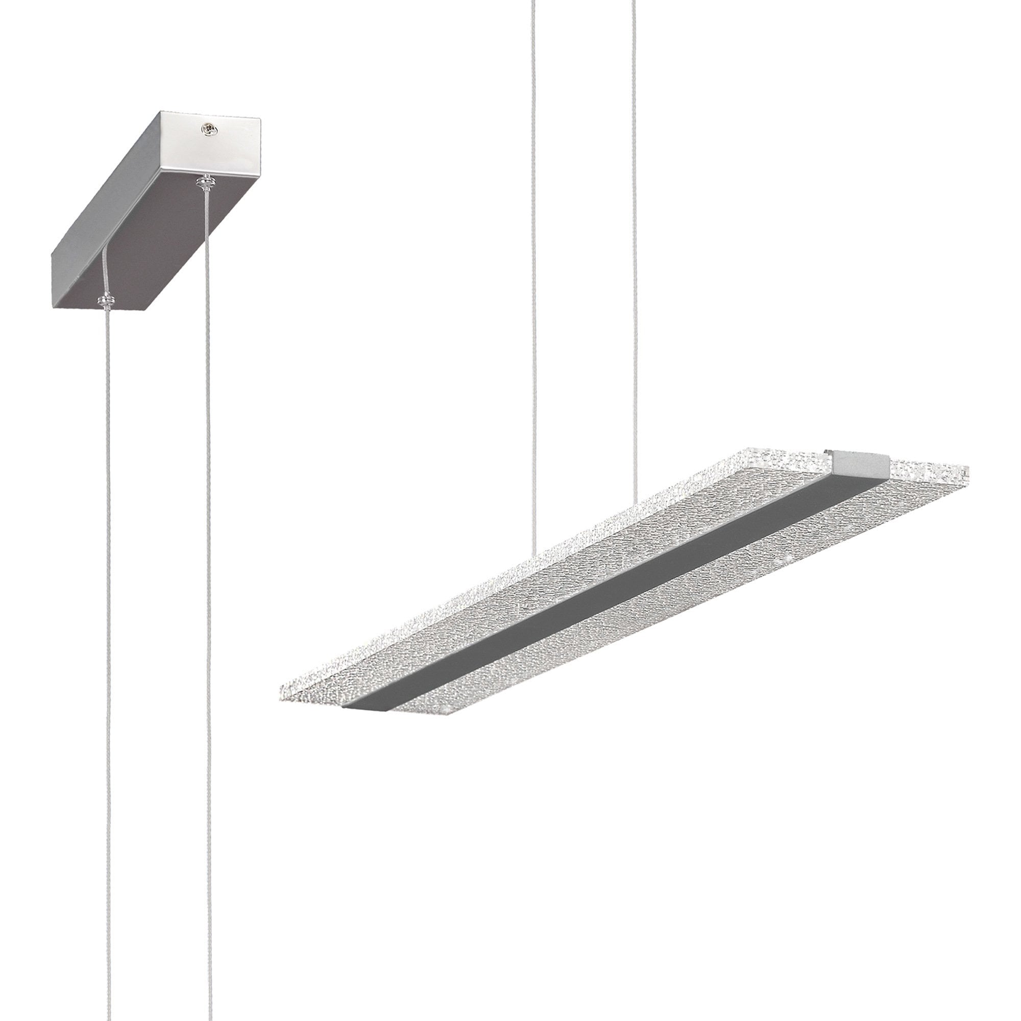 M5790 Burbuja Pendant Linear 120cm 48W LED Chrome