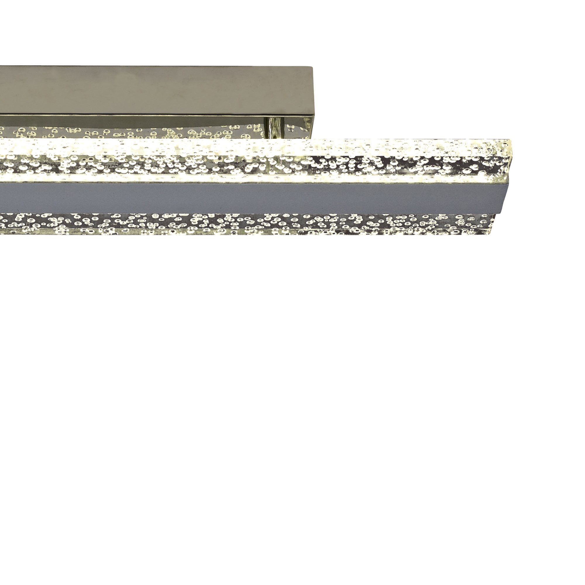 M5735 Burbuja Wall Lamp Rectangular 40cm 16W LED Chrome
