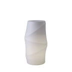 M3646 Bambu Tall Pot 2 Light E27 Outdoor Opal White