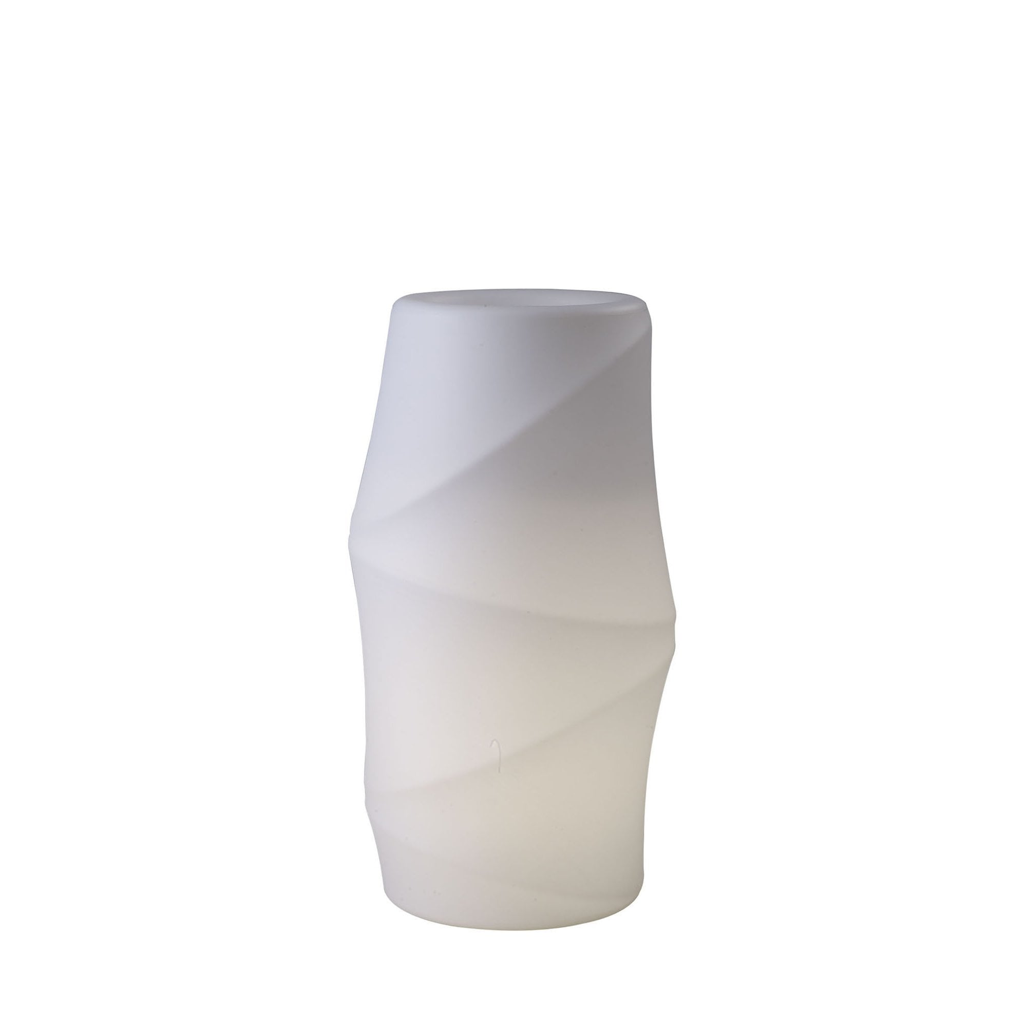 M3646 Bambu Tall Pot 2 Light E27 Outdoor Opal White