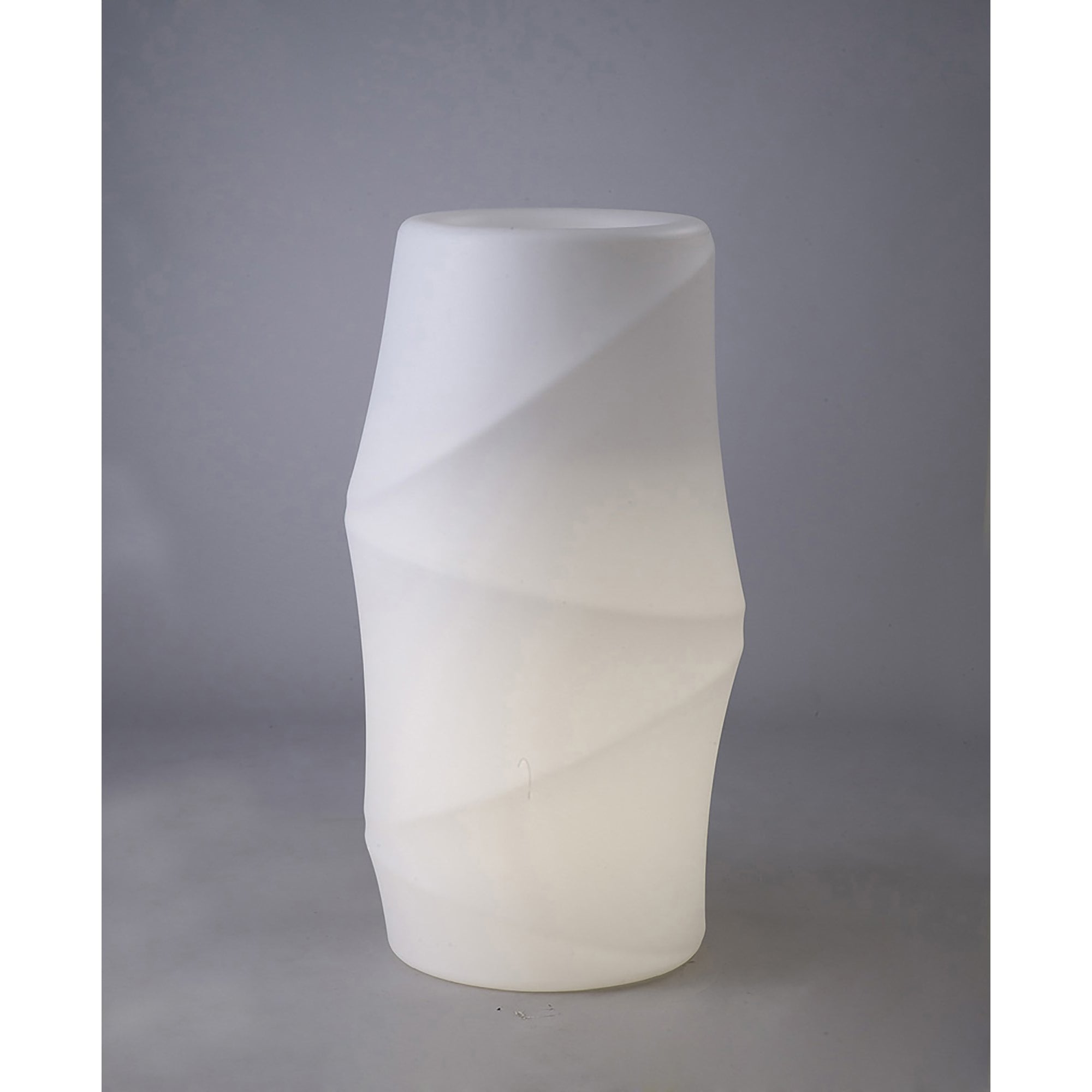 M3646 Bambu Tall Pot 2 Light E27 Outdoor Opal White