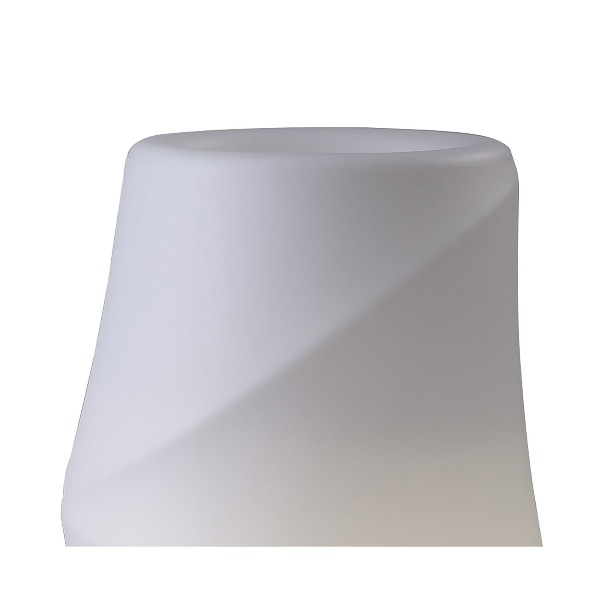 M3646 Bambu Tall Pot 2 Light E27 Outdoor Opal White