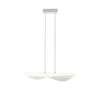 M8210 Bianca Pendant Dimmable 40W LED White Acrylic