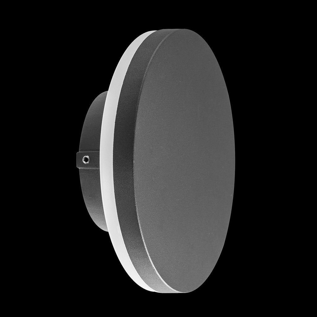 M6534 Bora Outdoor Round Wall Lamp 9.6W LED Anthracite