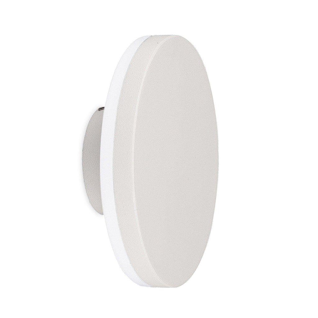 M6535 Bora Outdoor Round Wall Lamp 9.6W LED White