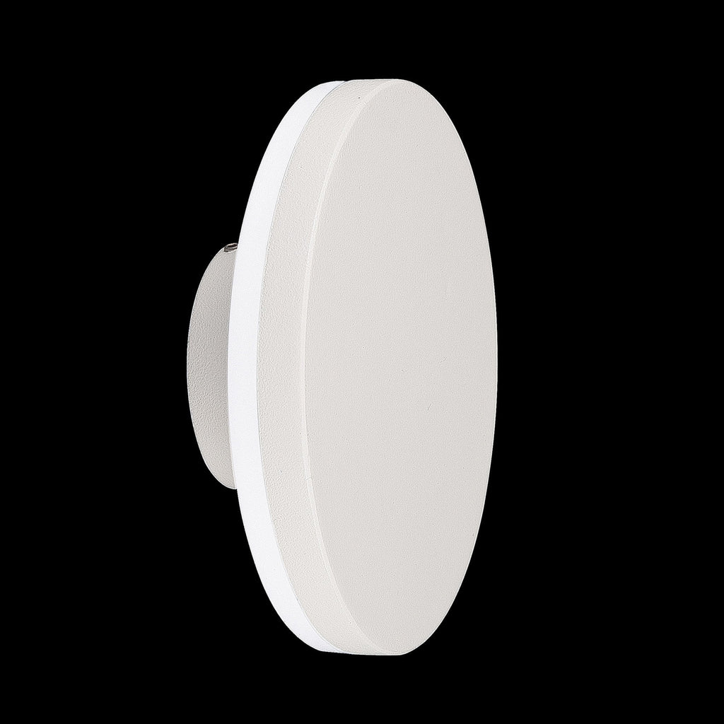 M6535 Bora Outdoor Round Wall Lamp 9.6W LED White