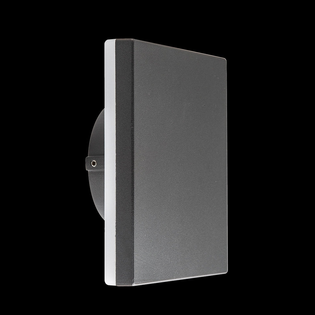 M6536 Bora Outdoor Square Wall Lamp 9.6W LED Anthracite