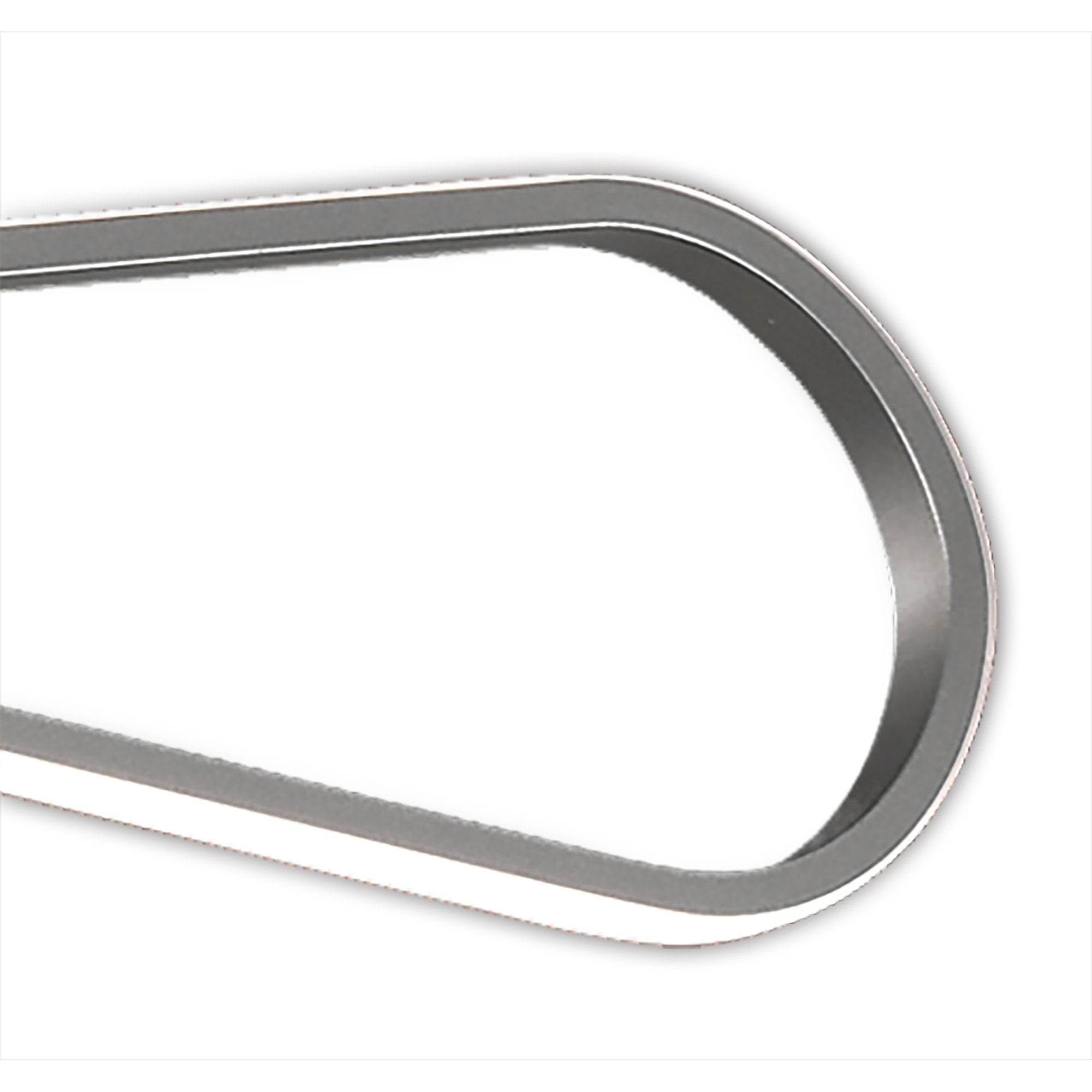 Bucle Linear Pendant 42W LED SIlver Polished Chrome Frosted Acrylic