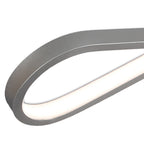 M5983 Bucle Wall Lamp 20W LED Silver / Polished Chrome / White / Frosted Acrylic