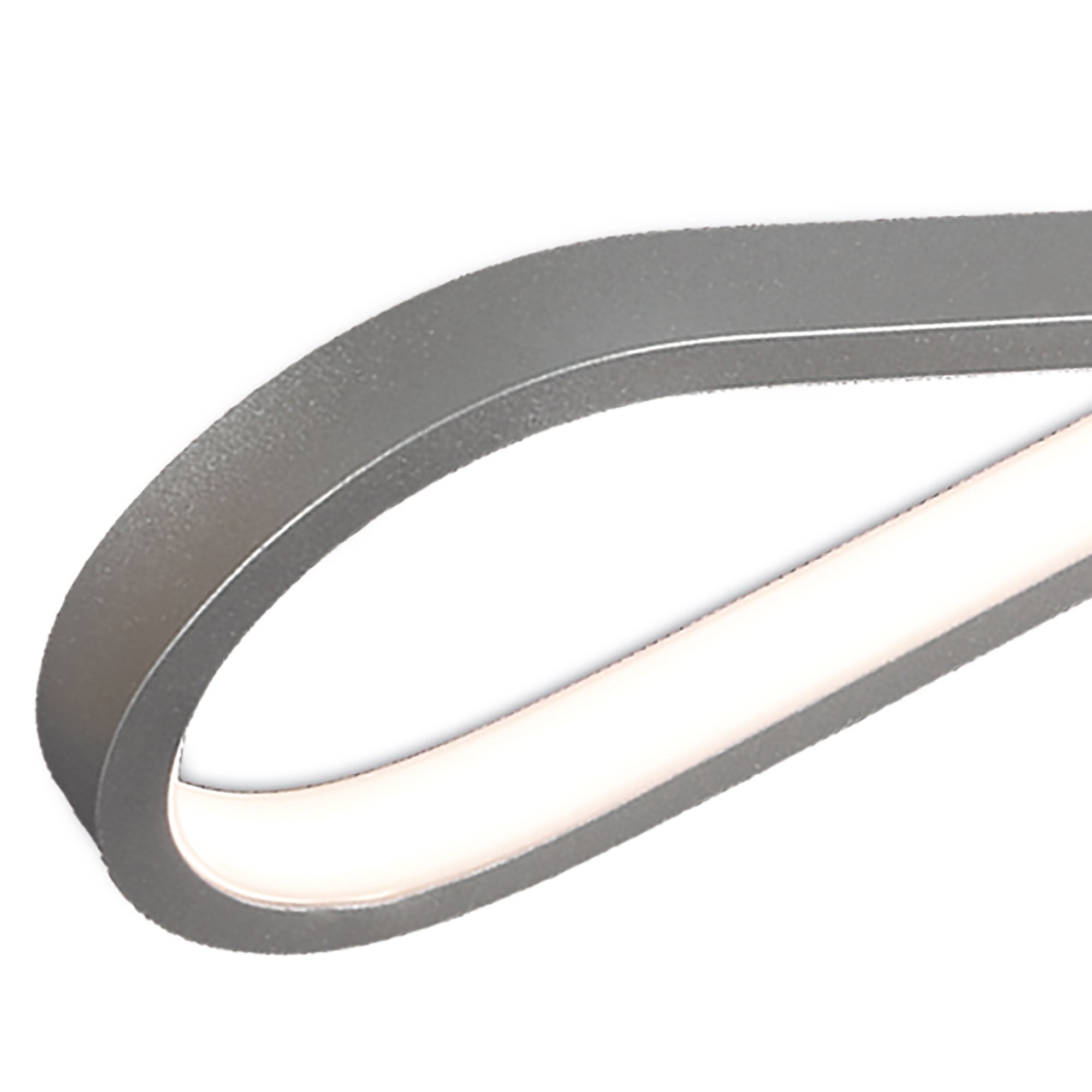 M5983 Bucle Wall Lamp 20W LED Silver / Polished Chrome / White / Frosted Acrylic