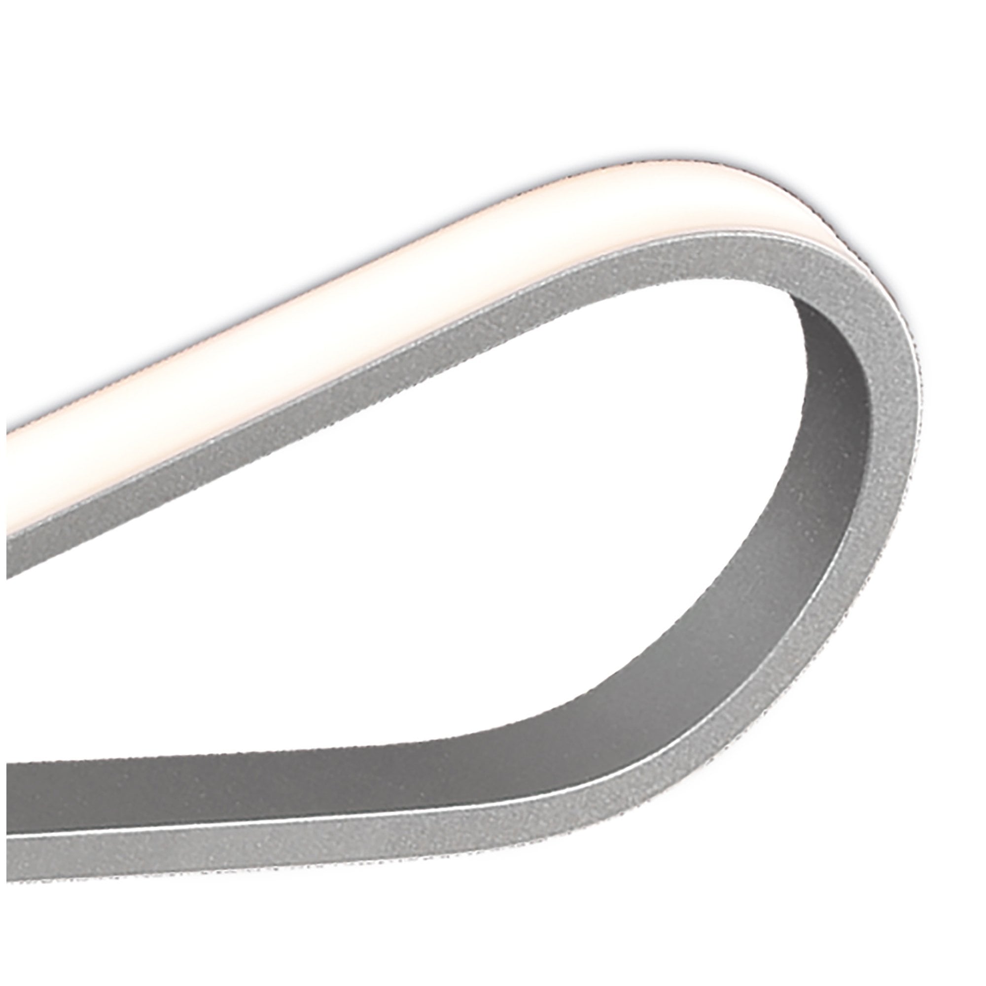 M5983 Bucle Wall Lamp 20W LED Silver / Polished Chrome / White / Frosted Acrylic