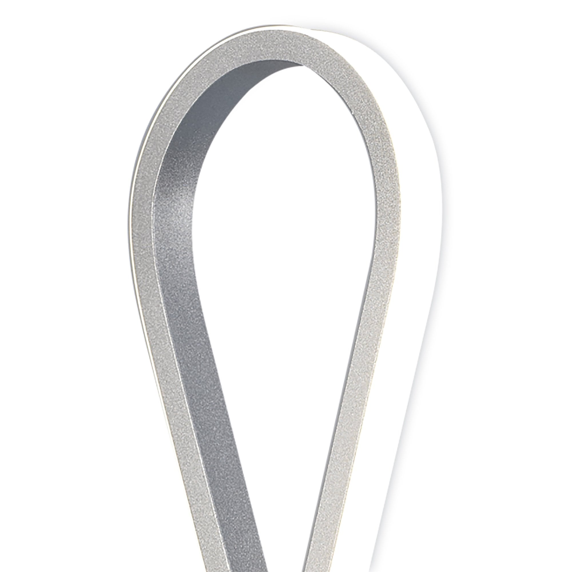 M5984 Bucle Table Lamp 18W LED Silver / Polished Chrome / Frosted Acrylic