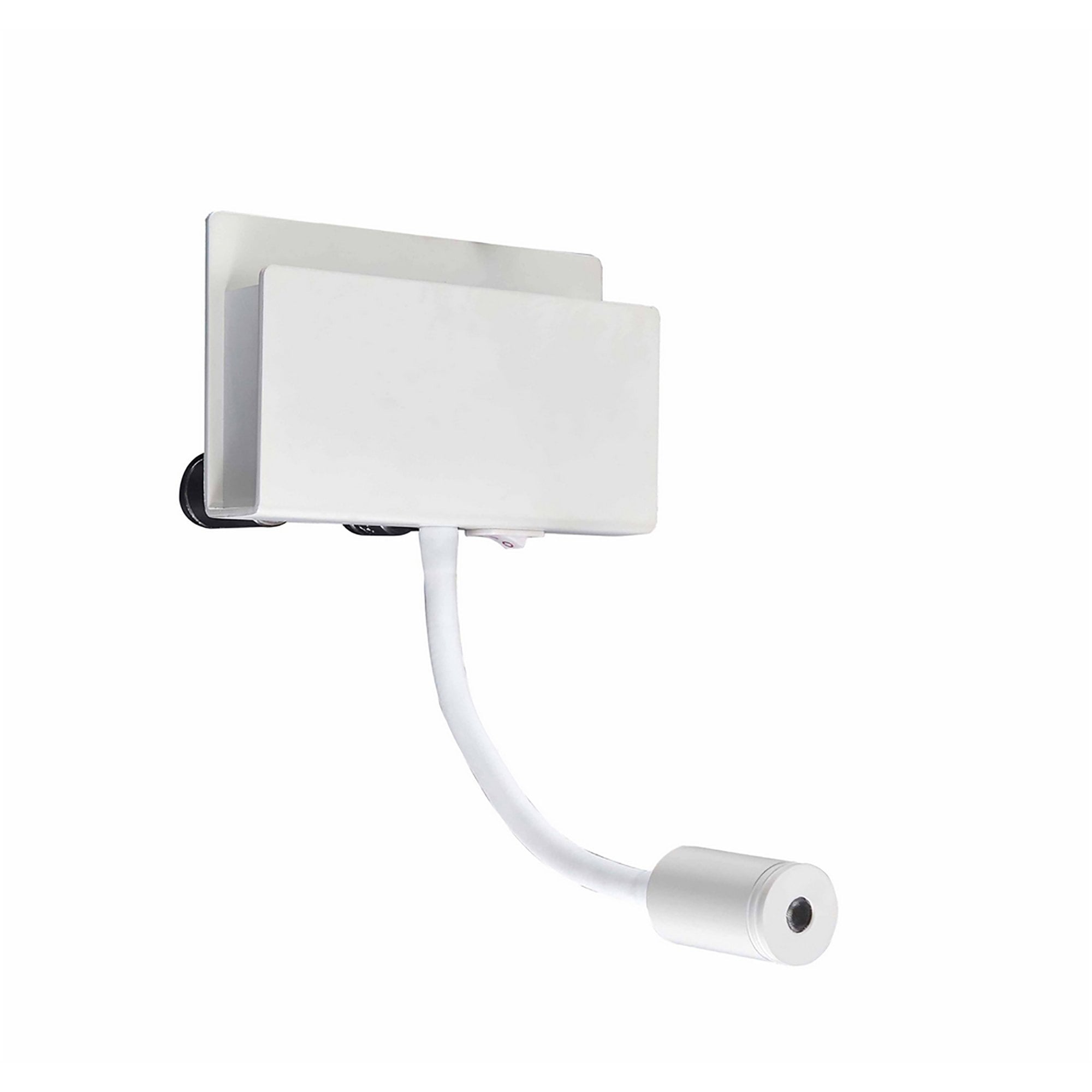 M5715 Cabarete Wall Light Rectangular 2 x 3W LED Switched White