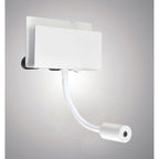 M5715 Cabarete Wall Light Rectangular 2 x 3W LED Switched White