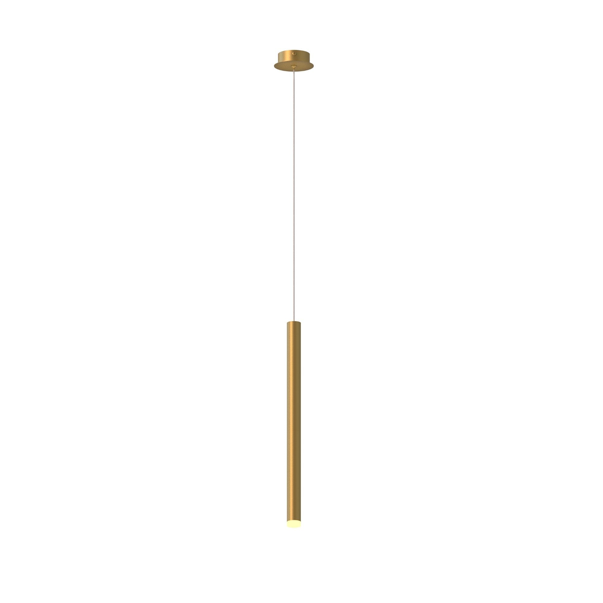 M8080 Cala 1 Light Pendant 6W LED Gold