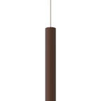 M8081 Cala 1 Light Pendant 6W LED Rust Brown