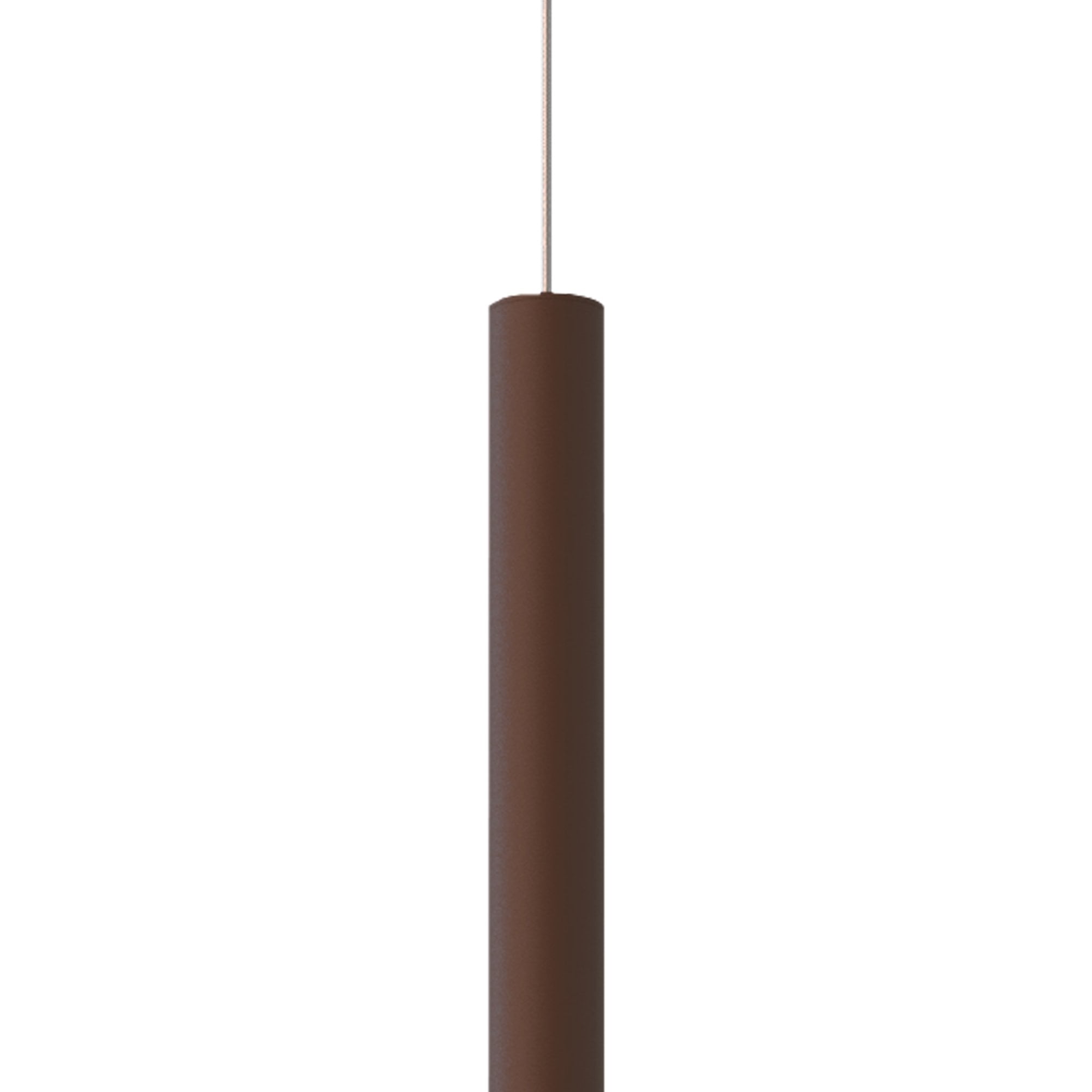 M8081 Cala 1 Light Pendant 6W LED Rust Brown