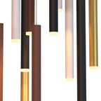 M8084 Cala Round 14 Light Pendant 84W LED Sand White/Sand Black/Gold/Rust Brown