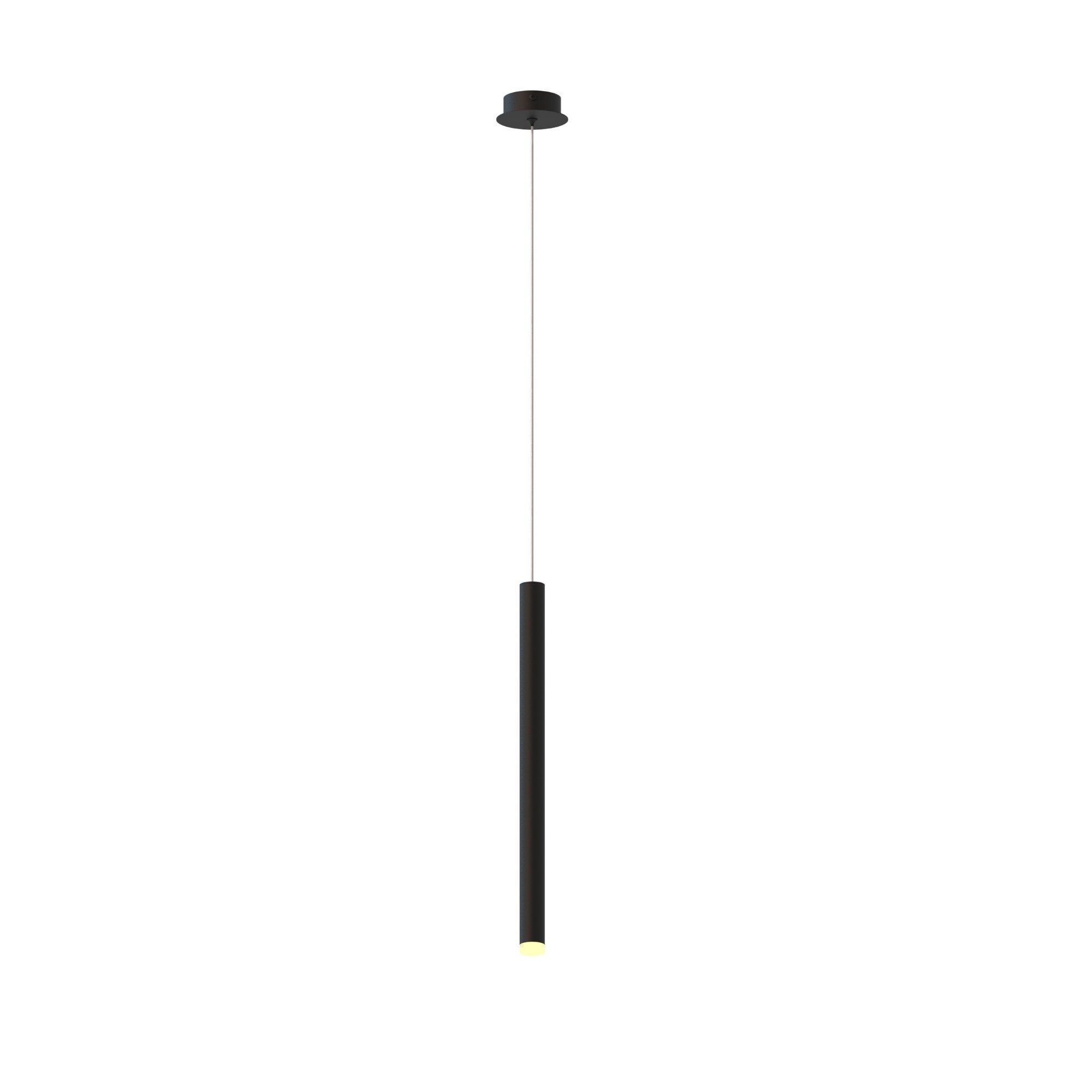 M8079 Cala 1 Light Pendant 6W LED Sand Black