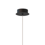 M8079 Cala 1 Light Pendant 6W LED Sand Black