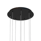 M8082 Cala Round 8 Light Pendant 48W LED Sand White/Sand Black/Gold/Rust Brown