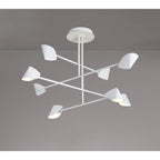 M7570 Capuccina 8 Light Fixed Pendant 61.5W LED White