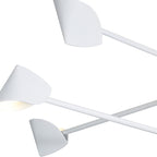 M7570 Capuccina 8 Light Fixed Pendant 61.5W LED White