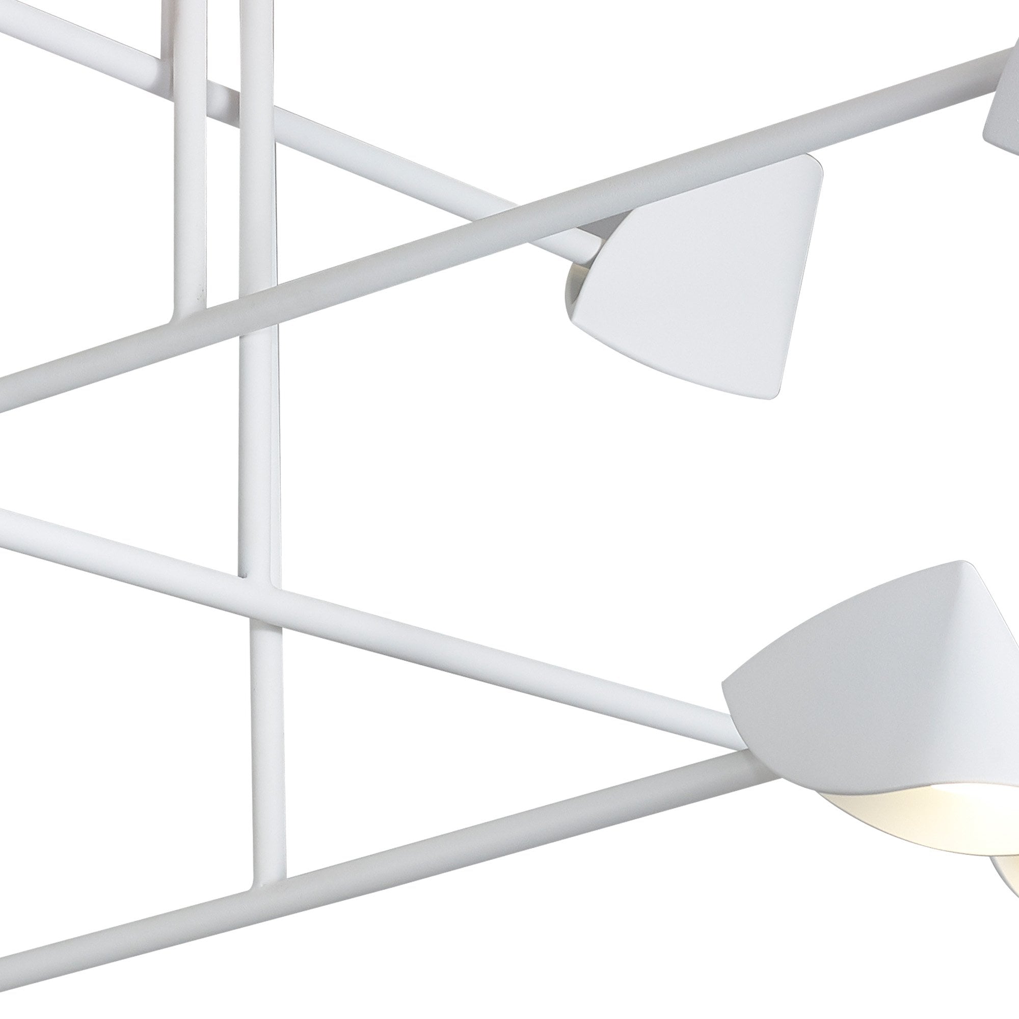 M7570 Capuccina 8 Light Fixed Pendant 61.5W LED White