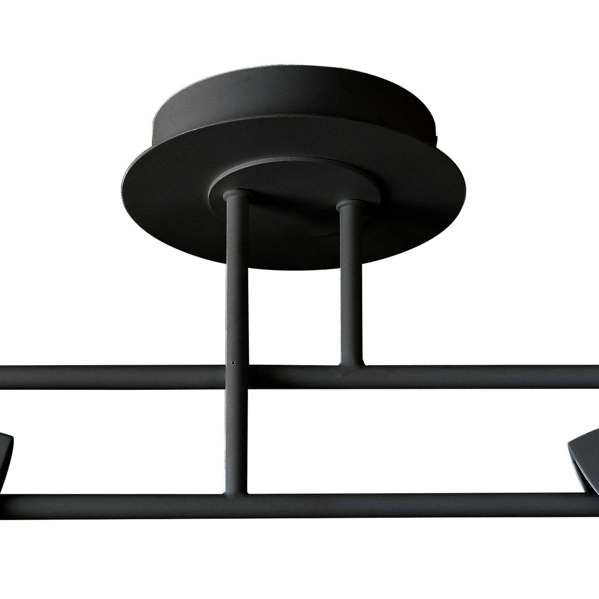 M7582 Capuccina Small 4 Light Semi Flush 30W LED Black