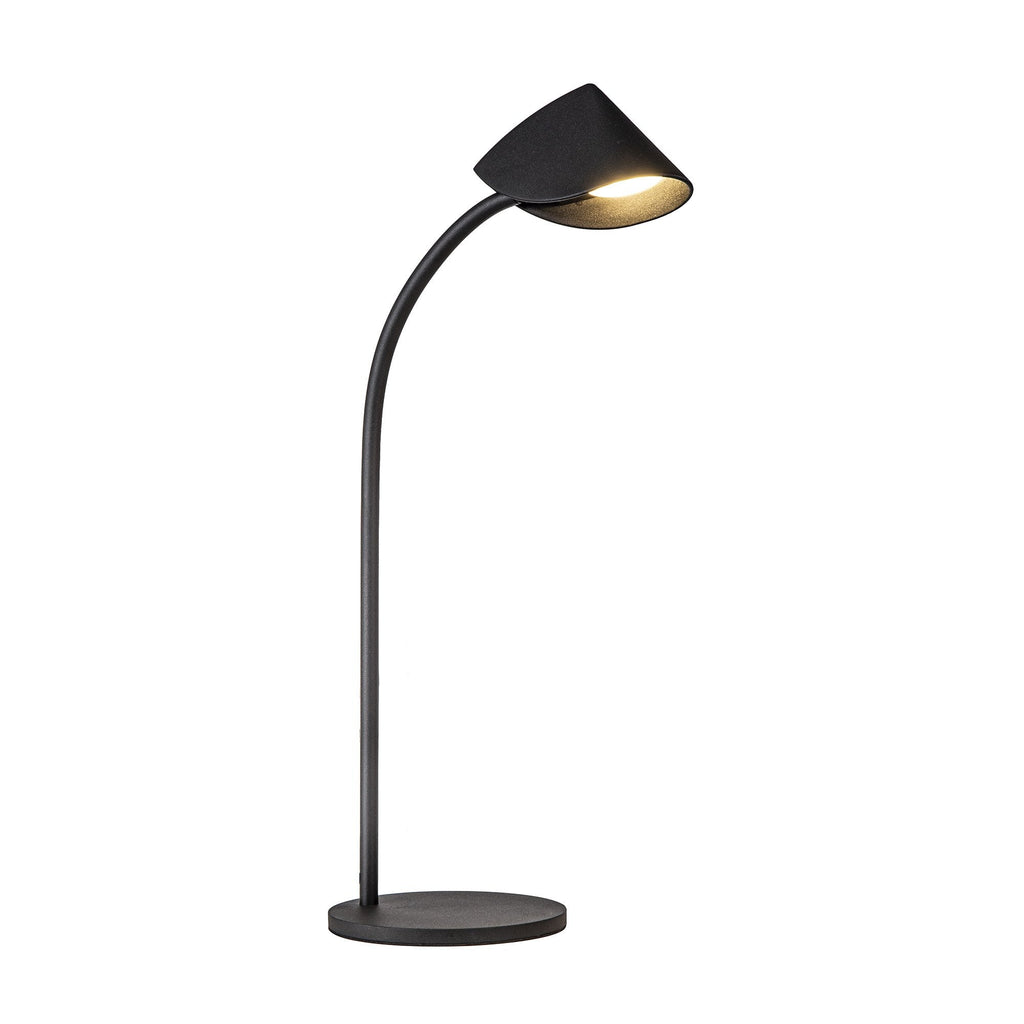 M7587 Capuccina Large 1 Light Table Lamp 8.5W LED Black