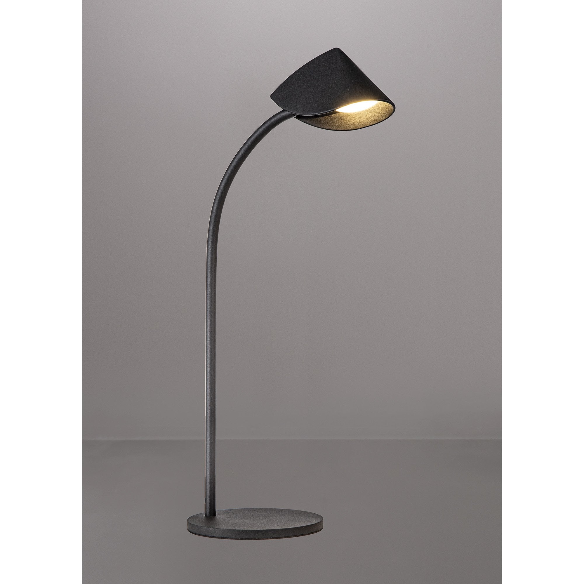 M7587 Capuccina Large 1 Light Table Lamp 8.5W LED Black