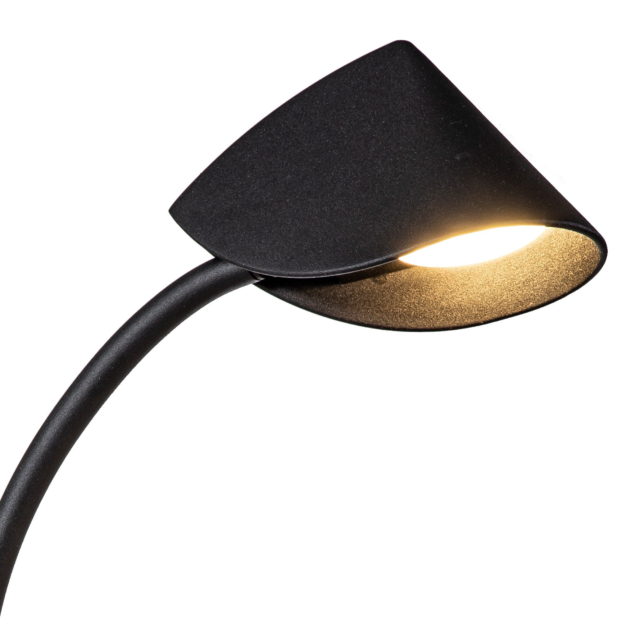 M7587 Capuccina Large 1 Light Table Lamp 8.5W LED Black