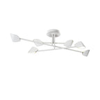 M7572 Capuccina Large 6 Light Semi Flush 45W LED White